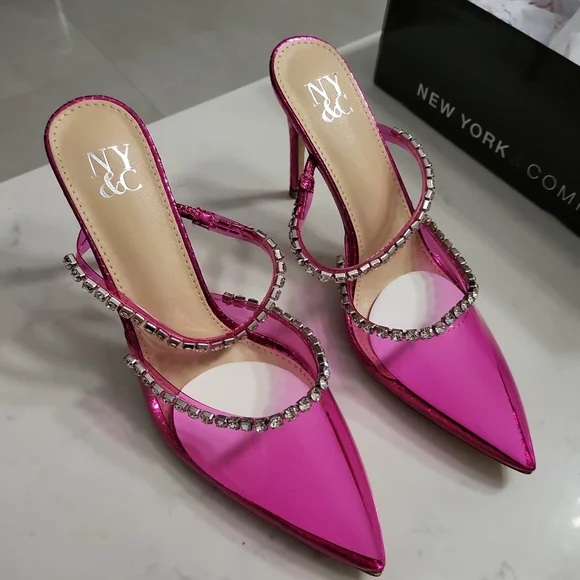 Pink Mules - Picture 1 of 3